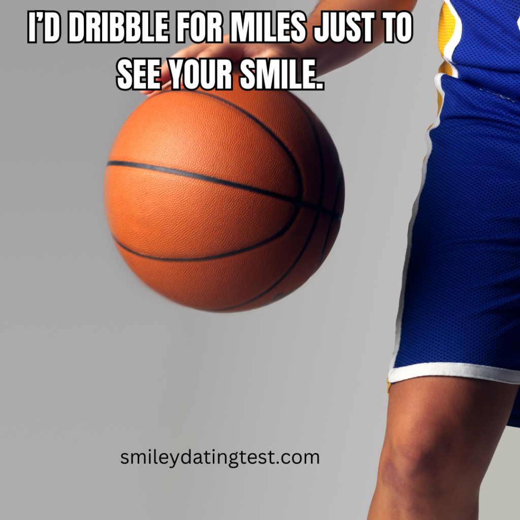 75 Best Basketball rizz pick-up lines 1 Basketball rizz